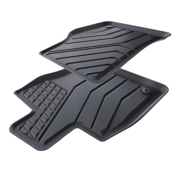 Tappetini Auto in TPE compatibili con Volkswagen Tiguan II SUV (2016-2024) - tappeti auto neri