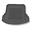 Vasca baule compatibile con Volkswagen Jetta NCS Berlina (01.2011-2018) - con vano sinistro e destro - tappetino per bagagliaio - tappeto bagagliaio per auto