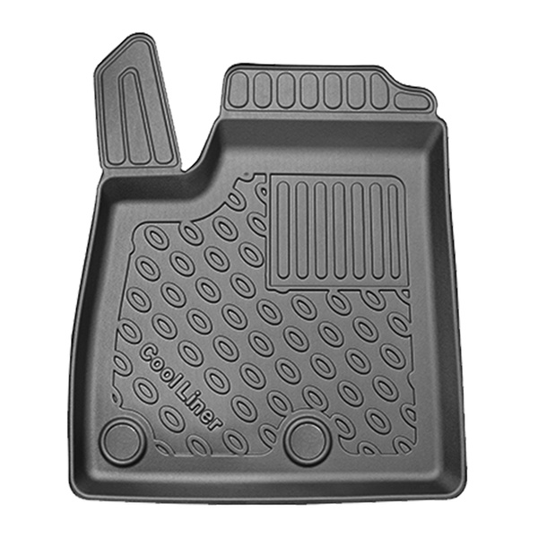 Tappetini Auto in TPE compatibili con Renault Austral Mild Hybrid SUV (12.2022-....) - 5 posti - tappeti auto neri