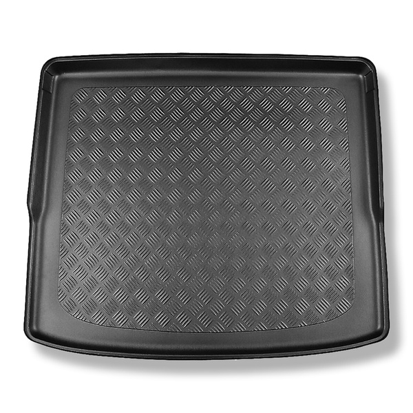 Vasca baule compatibile con Volvo C40 Recharge Crossover (12.2021-....) - tappetino per bagagliaio - tappeto bagagliaio per auto