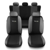 Coprisedili compatibili con Mazda CX-5 I, II (2011-2019) - fodere sedili universali - set coprisedili auto - TG-S