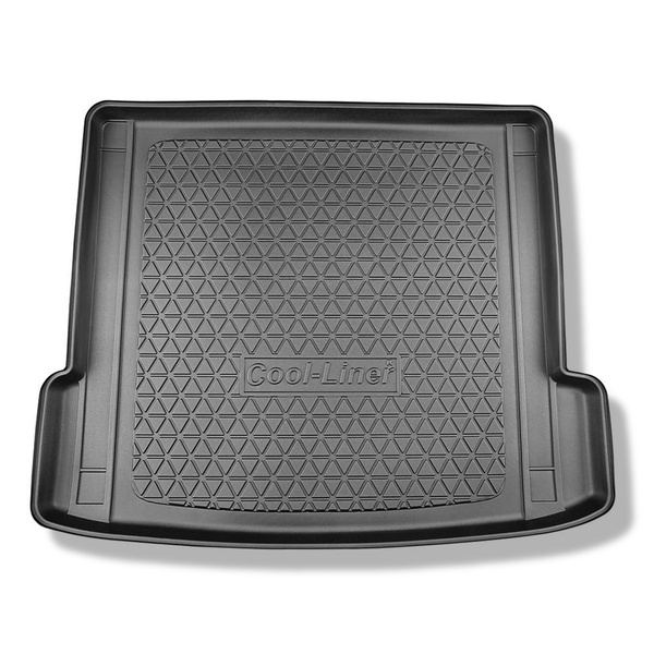 Vasca baule compatibile con BMW X6 G06 SAC (11.2019-....) - bagagliaio superiore (per pavimento doppio del bagagliaio); inclusi i modelli con barre di fissazione - tappetino per bagagliaio - tappeto bagagliaio per auto