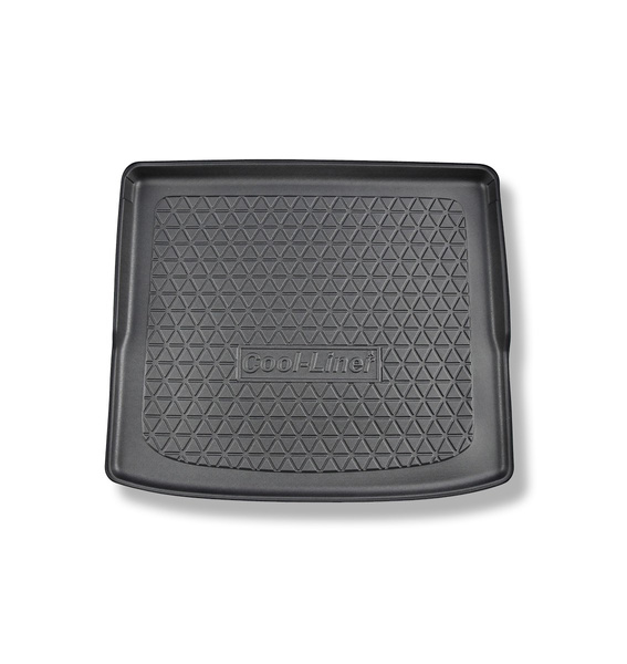 Vasca baule compatibile con Volvo C40 Recharge Crossover (12.2021-....) - tappetino per bagagliaio - tappeto bagagliaio per auto