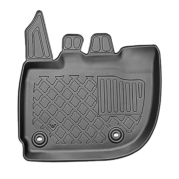 Tappetini Auto in TPE compatibili con Honda Jazz V Crosstar Hatchback (06.2020-....) - tappeti auto neri