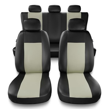 Coprisedili compatibili con Opel Crossland X (2017-2019) - fodere sedili universali - set coprisedili auto - CM-BE