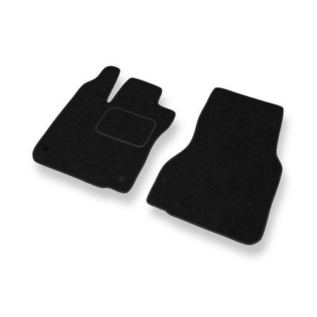 Tappetini in feltro compatibili con Smart Forfour II (2014-2023) - tappeti auto nero