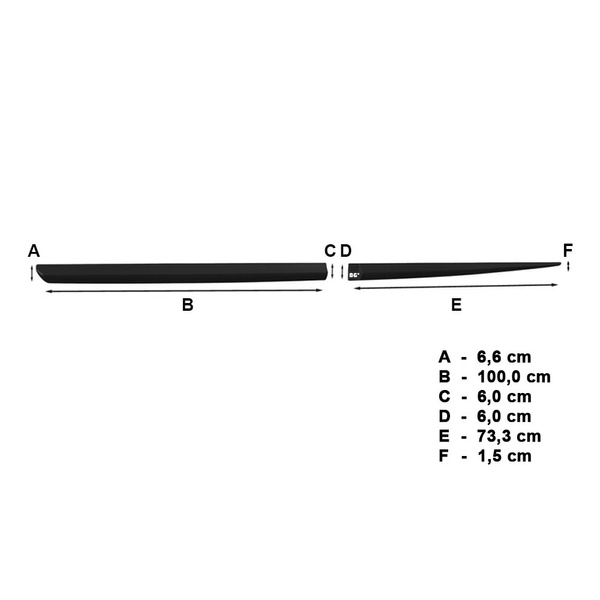 Protezioni nere laterali per auto Hyundai Bayon SUV (2021-....)