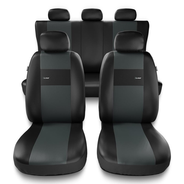 Coprisedili compatibili con Honda Insight (1999-2013) - fodere sedili universali - set coprisedili auto - XL-G