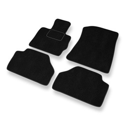 Premium tappetini auto in velluto compatibili con BMW X4 F26 (2013-2018) - tappeti auto nero