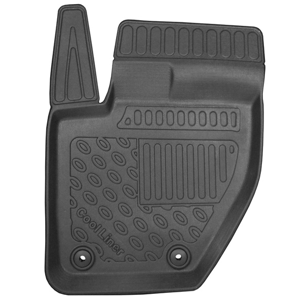 Tappetini Auto in TPE compatibili con Volvo V40 II Hatchback (07.2012-07.2019) - tappeti auto neri