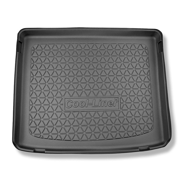 Vasca baule compatibile con Alfa Romeo Tonale 965 SUV (05.2022-....) - portabagagli superiore; piano di carico regolabile nella posizione più alta; anche per gli ibridi - tappetino per bagagliaio - tappeto bagagliaio per auto