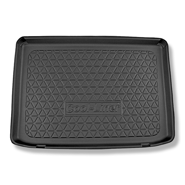 Vasca baule compatibile con Ford Puma Crossover (10.2019-....) - portabagagli superiore; piano di carico regolabile nella posizione più alta; anche per gli ibridi; anche per la versione elettrica Gen-E - tappetino per bagagliaio - tappeto bagagliaio per a