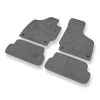 Premium tappetini auto in velluto compatibili con Audi TT II 8J (2006-2014) - tappeti auto grigio