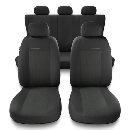 Coprisedili compatibili con Renault Thalia I, II (2001-2012) - fodere sedili universali - set coprisedili auto - UNE-1
