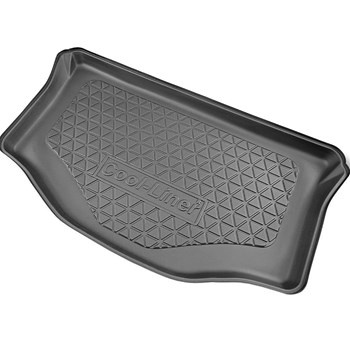 Vasca baule compatibile con Mitsubishi Space Star Facelift II Hatchback (12.2019-....) - portabagagli inferiore; senza pavimento doppio del portabagagli - tappetino per bagagliaio - tappeto bagagliaio per auto