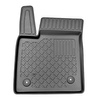Completo di tappetini e tappetino per bagagliaio TPE per: Ford Focus IV 09.2018-.... (Hatchback) - bagagliaio superiore; con ruota di scorta standard; pavimento mobile nella posizione più alta; anche per la versione ibrida