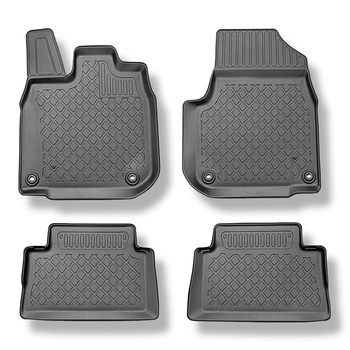 Tappetini Auto in TPE compatibili con Honda e Hatchback (03.2020-2024) - tappeti auto neri