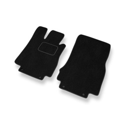 Premium tappetini auto in velluto compatibili con Mercedes-Benz CL W215 (1999-2006) - tappeti auto nero