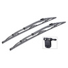 Spazzole tergicristallo anteriori compatibili con Renault Premium Camion (1996-2014) - tergicristalli auto - lame tergilunotto - spazzole standard