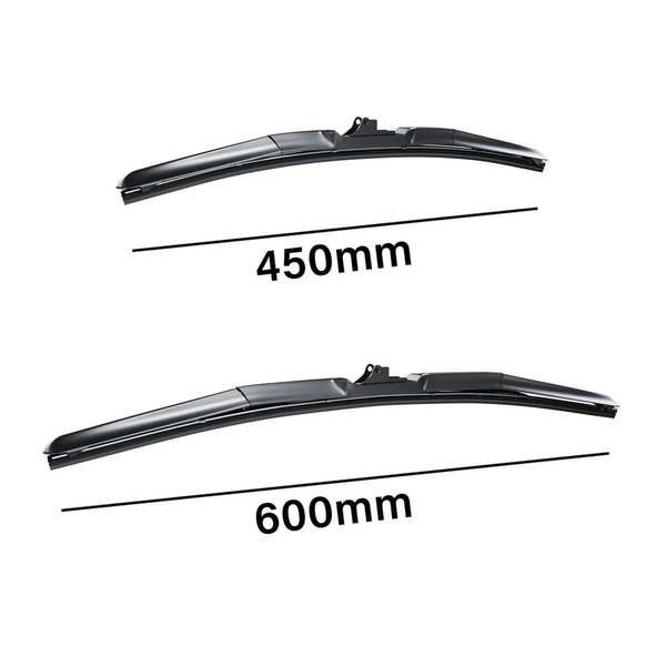 Spazzole tergicristallo anteriori compatibili con Alfa Romeo Giulietta Hatchback (04.2010-2020) - tergicristalli auto - lame tergilunotto - spazzole ibride