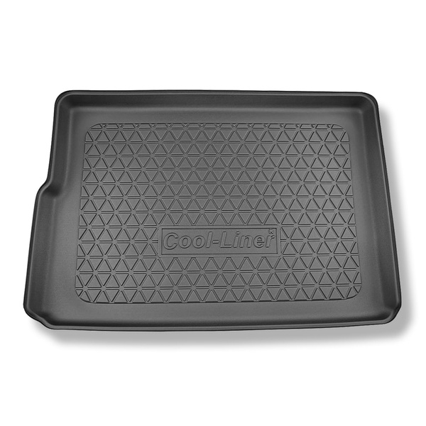 Vasca baule compatibile con Honda e:Ny1 SUV (05.2023-....) - vano superiore; piano di carico regolabile in posizione più alta; con / senza subwoofer - tappetino per bagagliaio - tappeto bagagliaio per auto