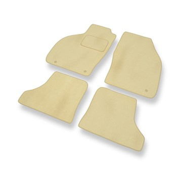 Premium tappetini auto in velluto compatibili con Saab 9-3 I (1998-2002) - tappeti auto beige