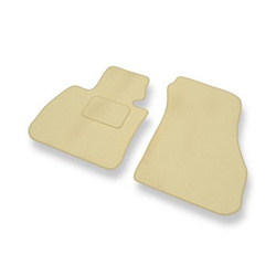 Premium tappetini auto in velluto compatibili con BMW 2 F45 (2015-2022) - tappeti auto beige