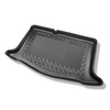 Vasca baule compatibile con Nissan Micra K14 Hatchback (03.2017-2023) - tappetino per bagagliaio - tappeto bagagliaio per auto
