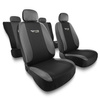 Coprisedili compatibili con Alfa Romeo Giulietta (2010-2020) - fodere sedili universali - set coprisedili auto - TG-S