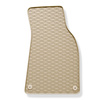 Tappetini auto in gomma compatibili con Audi A6 C6 Avant, Berlina (2004-2011) - tappeti gomma  - beige - 4 pz.