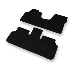 Premium tappetini auto in velluto compatibili con Citroen Evasion (1994-2002) - tappeti auto nero