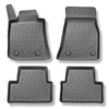 Tappetini Auto in TPE compatibili con BMW i4 G26 Gran Coupé (11.2021-....) - tappeti auto neri