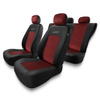 Coprisedili compatibili con Seat Ibiza I, II, III, IV, V (1984-2019) - fodere sedili universali - set coprisedili auto - S-RD