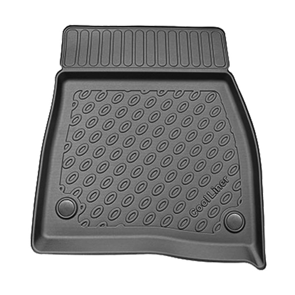 Completo di tappetini e tappetino per bagagliaio TPE per: Mercedes-Benz EQS X296 12.2022-.... (SUV) - 7 posti; terza fila abbassata