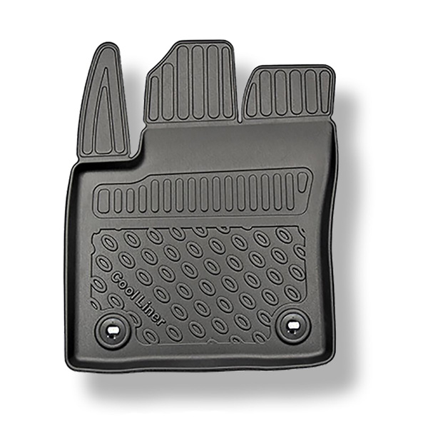 Tappetini Auto in TPE compatibili con Toyota C-HR I, II SUV (01.2017-....) - non per versione Plug-in ibrida - tappeti auto neri