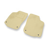 Premium tappetini auto in velluto compatibili con Opel Tigra B (2004-2010) - tappeti auto beige