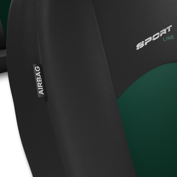 Coprisedili compatibili con Seat Ateca (2016-....) - fodere sedili universali - set coprisedili auto - S-GR