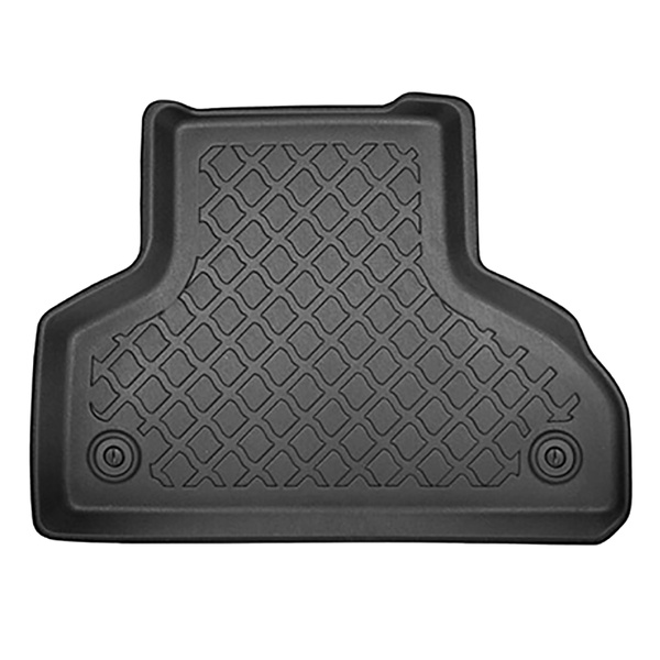 Completo di tappetini e tappetino per bagagliaio TPE per: BMW X5 F15 10.2013-10.2018 (SAV) - 5/7 posti; 3a fila abbassata