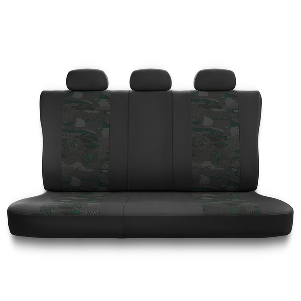 Coprisedili compatibili con Dacia Lodgy (2012-....) - fodere sedili universali - set coprisedili auto - UNE-GR