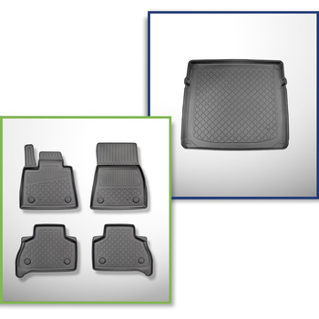 Completo di tappetini e tappetino per bagagliaio TPE per: BMW X5 G05 11.2018-...