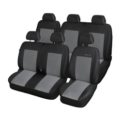 Coprisedili su misura compatibili con Fiat Ducato III Van (2014-....) 7 posti - fodere sedili - set coprisedili auto - E2