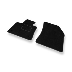 Premium tappetini auto in velluto compatibili con Peugeot 3008 II (2016-2024) - tappeti auto nero