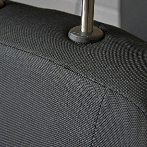 Coprisedili su misura compatibili con Toyota Yaris II Hatchback, Berlina (2005-2011) - fodere sedili - set coprisedili auto - E1