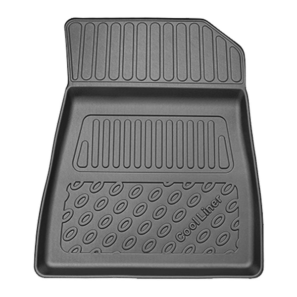 Completo di tappetini e tappetino per bagagliaio TPE per: Renault Austral Mild Hybrid 12.2022-.... (SUV) - 5 posti; bagagliaio superiore (soglia di carico piana); pavimento mobile nella posizione più alta