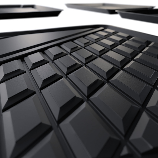 Tappetini Auto in TPE compatibili con OMODA 5 Crossover (2024-....) - tappeti auto neri