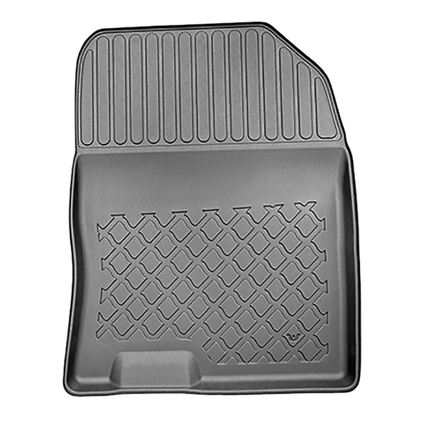 Completo di tappetini e tappetino per bagagliaio TPE per: Hyundai Kona Hybrid 09.2019-03.2023 (SUV) - non per la versione elettrica