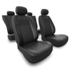 Coprisedili compatibili con Alfa Romeo 145 (1994-2000) - fodere sedili universali - set coprisedili auto - PRF-B