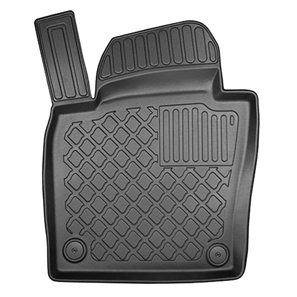 Tappetini Auto in TPE compatibili con Volkswagen Passat CC Coupé (06.2008-11.2016) - tappeti auto neri