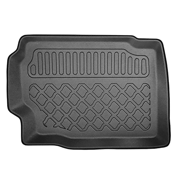 Completo di tappetini e tappetino per bagagliaio TPE per: Ford Mondeo V 01.2015-2021 (Station Wagon) - con ruota di scorta o kit di riparazione