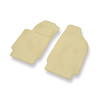 Premium tappetini auto in velluto compatibili con Fiat Stilo (2001-2008) - tappeti auto beige